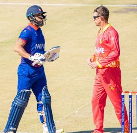 नेपाल जिम्बावेसँग ८ विकेटले पराजित :विश्व कप छनोट