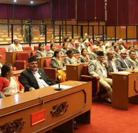 राष्ट्रियसभाको बैठक बस्दै, बैंठकका लागि विभिन्न सम्भावित कार्यसुची तय