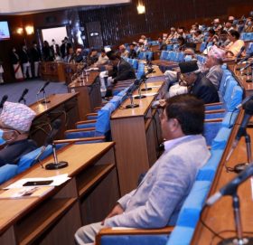 नक्साबारे कूटनीतिक नोट पठाउन एमालेको माग:प्रतिनिधिसभा बैठक