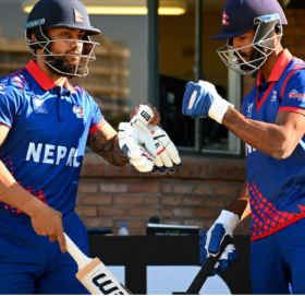 पाकिस्तान ए विरुद्ध ब्याटिङ गरेको नेपाललाई सुरुवाती झड्का