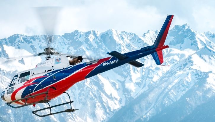 सोलुखुम्बुमा हेलिकप्टर दुर्घटनामा पर्दा त्यसमा सवार छ जनाकै ज्यान गएको पुष्टि