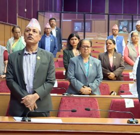 राष्ट्रियसभा बैठकमा एमालेको अवरोध आज पनि बैठक स्थगित