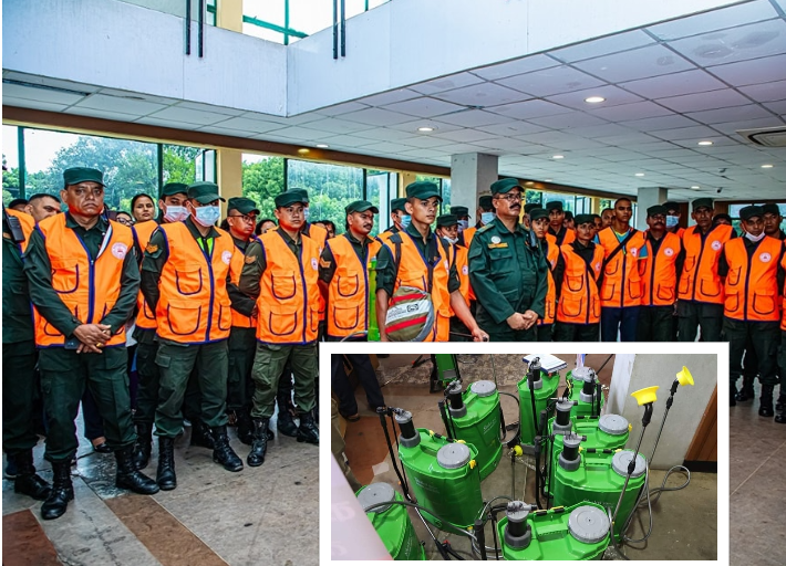 काठमाडौँ  महानगरले डेङगु रोग फैलन नदिने लामखुट्टेको लार्भा नष्ट गर्न नेपालमै पहिलो पटक जैविक औषधि प्रयोग गर्दै