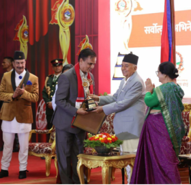 राष्ट्रिय चलचित्र पुरस्कार २०८० : हरिवंश आचार्य उत्कृष्ट अभिनेता