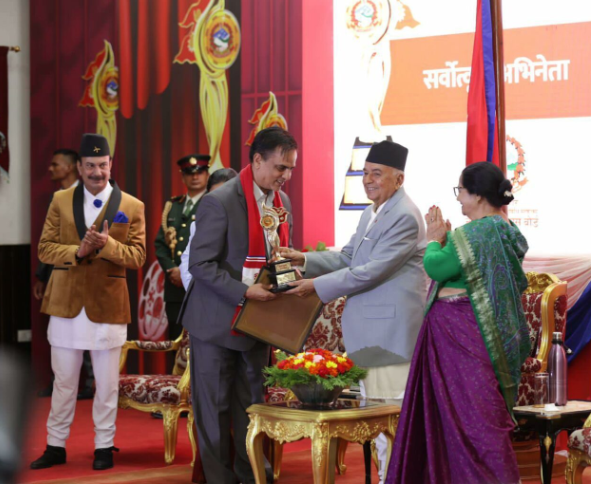 राष्ट्रिय चलचित्र पुरस्कार २०८० : हरिवंश आचार्य उत्कृष्ट अभिनेता