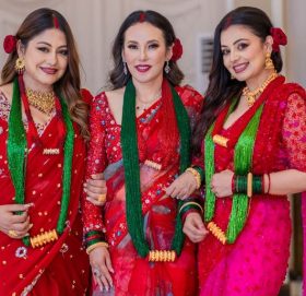 गायिका रेखा शाहको तिज गीत ’लहरै आयो तिजैको बरिलै’