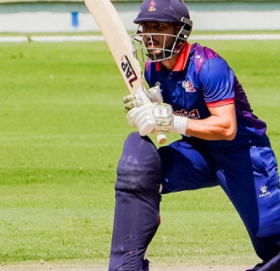 नेपालले दोस्रो विकेट गुमायो, भीम सार्की ७ रनमा आउट