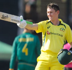 दोस्रो एकदिवसीयमा अस्ट्रेलियाले दक्षिण अफ्रिकालाई १ सय २३ रनले हरायो