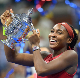 गउफले जितिन् पहिलो ग्राण्डस्लाम उपाधि