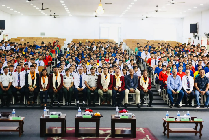 सैनिक आवासीय महाविद्यालयद्वारा ‘स्कुल टु ओलम्पिक’ कार्यक्रम आयोजना