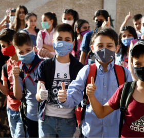 आर्थिक सङ्कटको सामना गरिरहेका सरकार नियन्त्रित क्षेत्रका झण्डै ४० लाख विद्यार्थी विद्यालय फर्किए:सिरिया