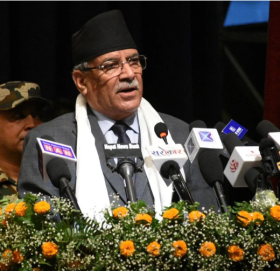 प्रधानमन्त्री प्रचण्डको चीन भ्रमणको तालिका सार्वजनिक,आउँदो शनिवार जाने