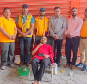 गोकर्णेश्वर नगरपालिका वडा नं १ मा रक्तदान कार्यक्रम सम्पन्न