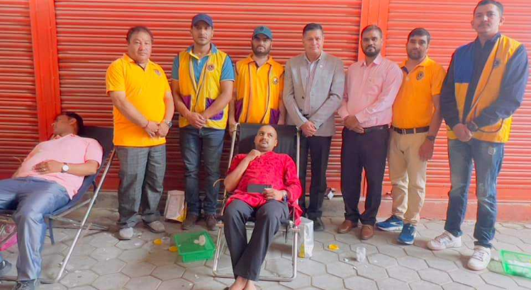 गोकर्णेश्वर नगरपालिका वडा नं १ मा रक्तदान कार्यक्रम सम्पन्न