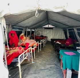 भूकम्प प्रभावित क्षेत्रमा चिसोको मार