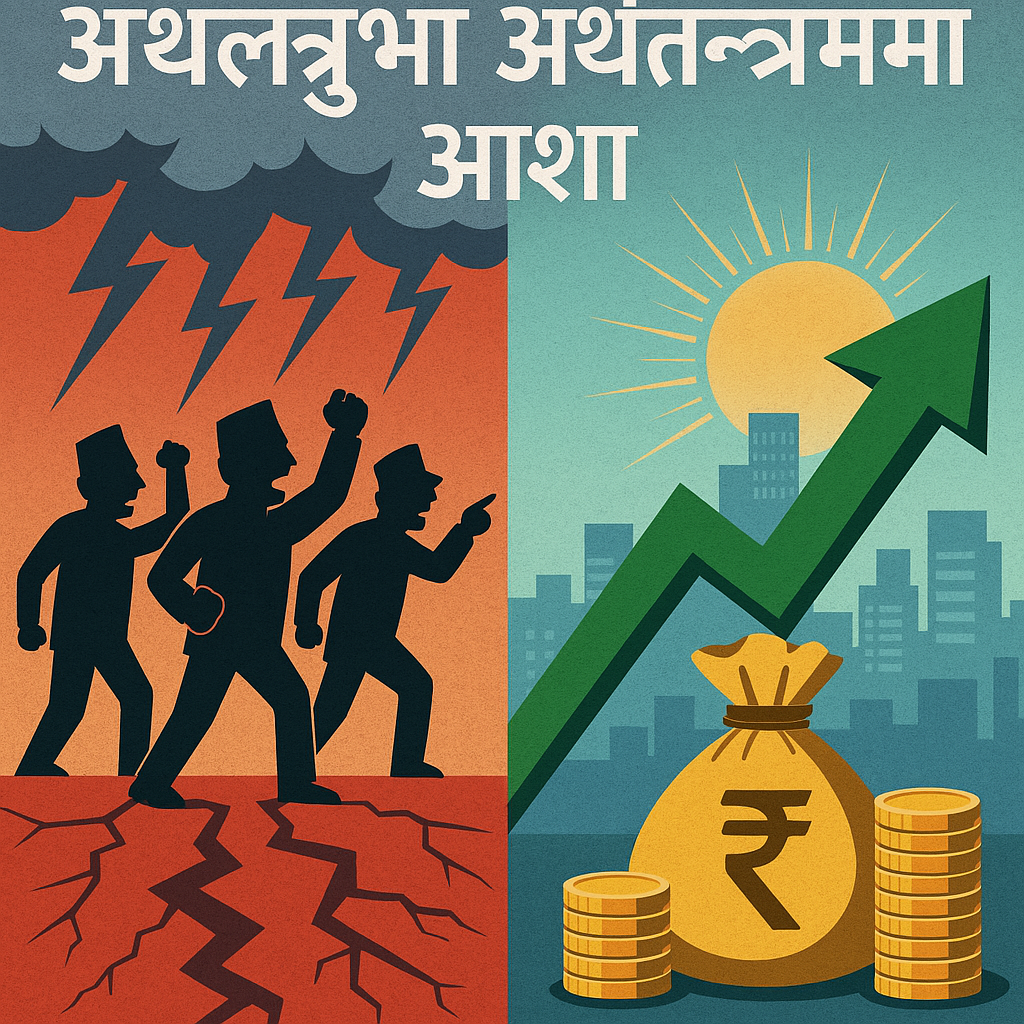 राजनीतिमा उथलपुथल, अर्थतन्त्रमा आशा